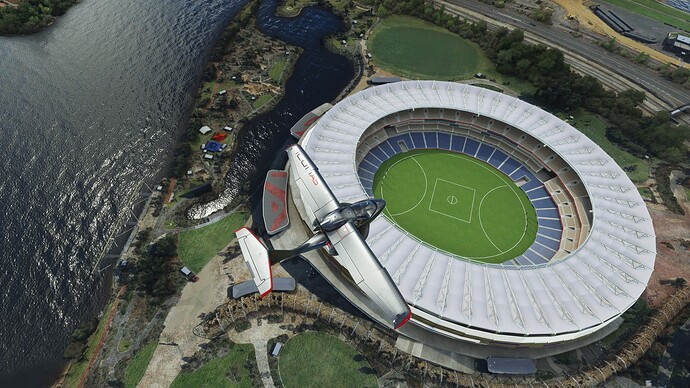 Optus Stadium, Melbourne, Australia