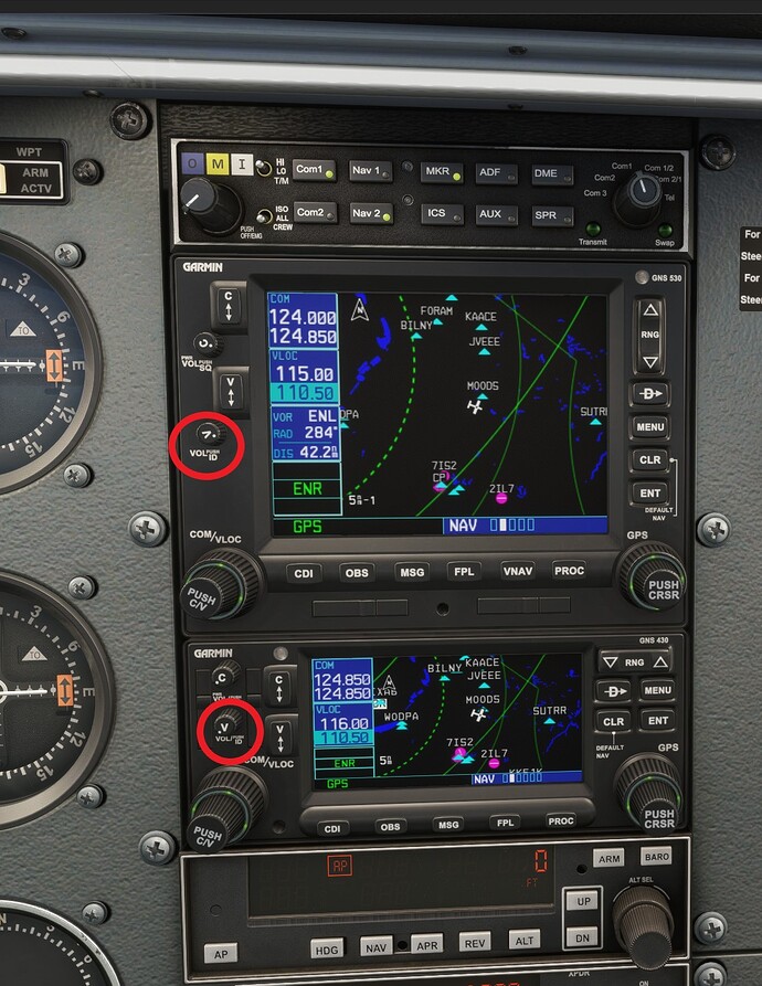 172 standard NAV ID