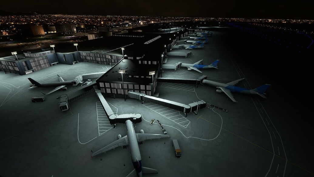 Broken jetways at some airports 93 by DBCooper8675 Scenery and