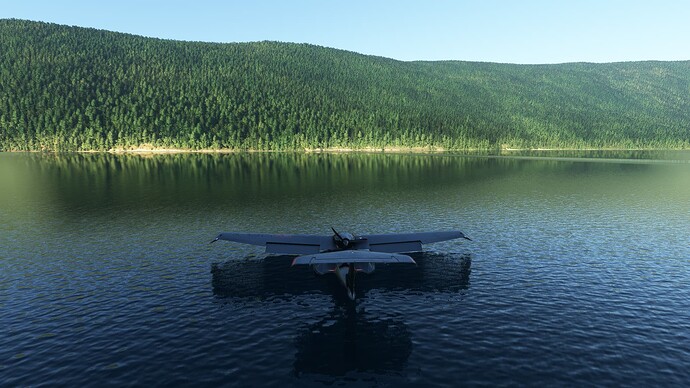 Mara Lake, Shuswap River, Mara Provincial Park, B.C.