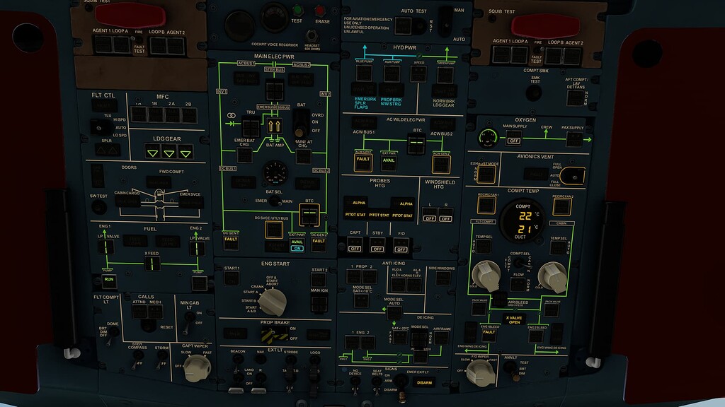 ATR prop brake on but propeller still spins Aircraft & Systems