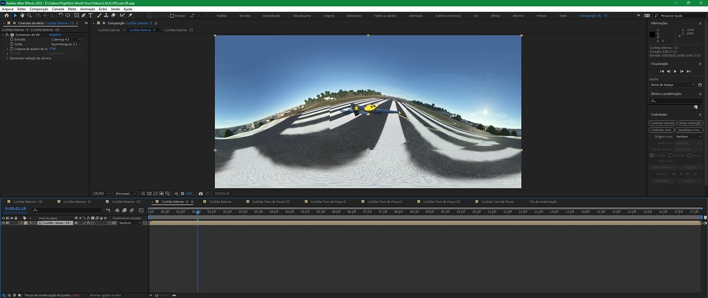 Recording 360 video in msfs Virtual Reality (VR) Microsoft Flight