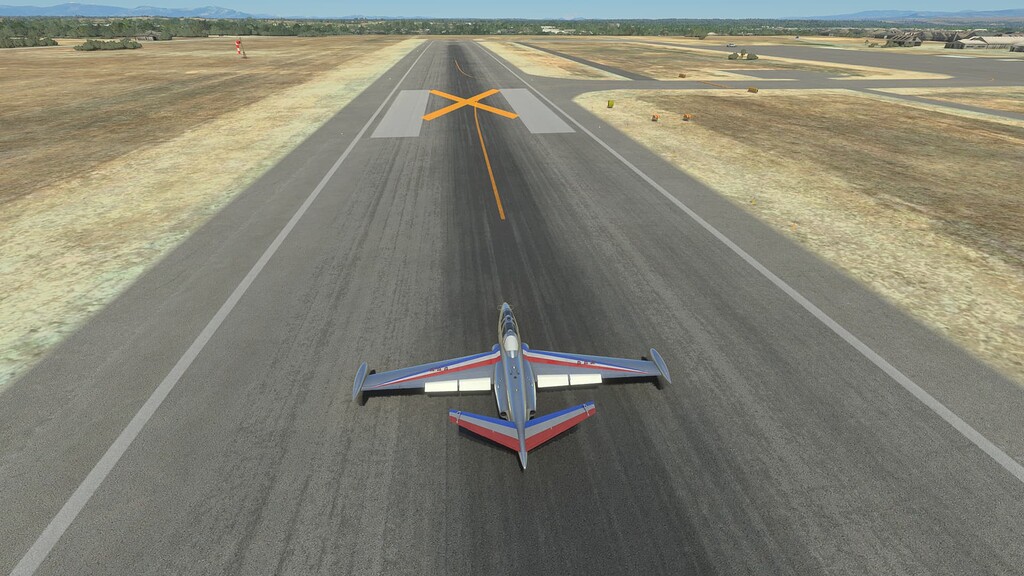 KRBL Red Bluff Municipal Airport Treated as Non-Operational in Sim ...