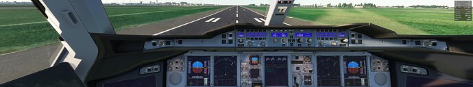 MSFS2020 EHAM A380 cockpit