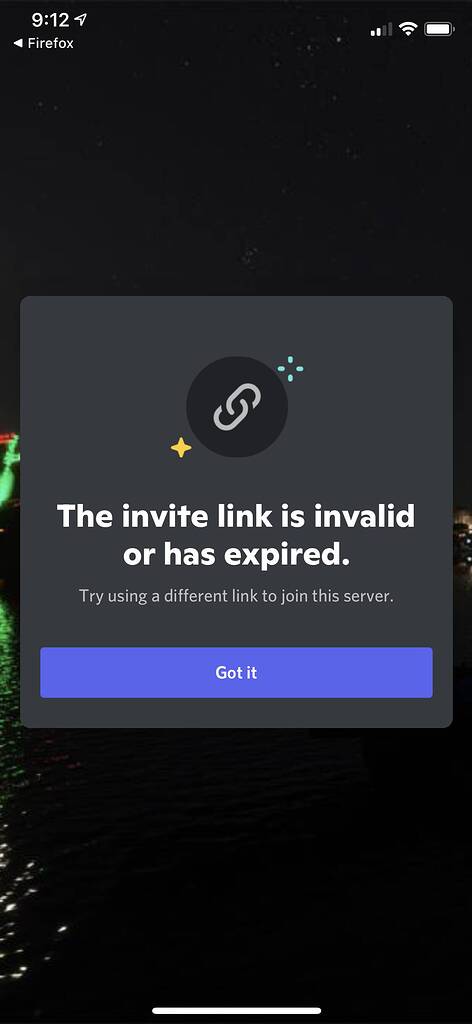 Unable to Link Discord Account/Unable to get `verified` role.