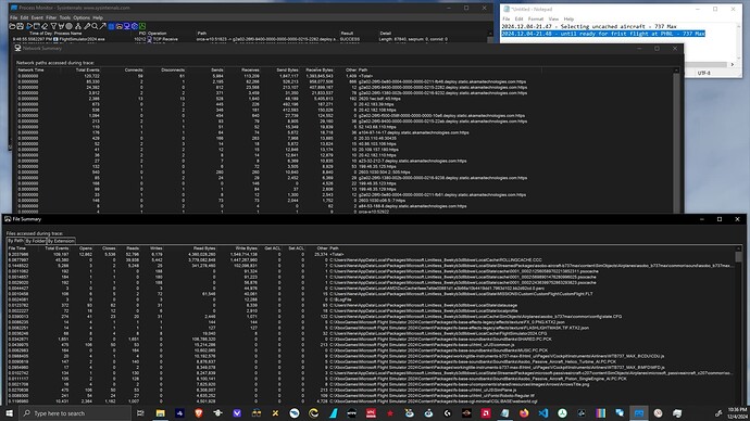 2024.12.04-22.36.00 - Ground inspection - ProcMon network and file event summaries