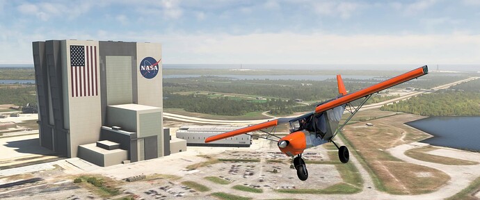 Zenith Over VAB and Launch Control