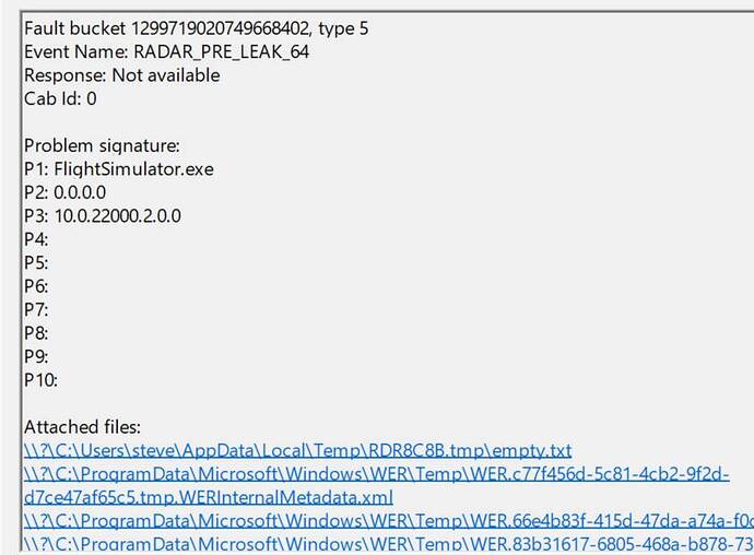 Crash To Desktop Without Error Message Resolved Microsoft Flight Simulator Forums