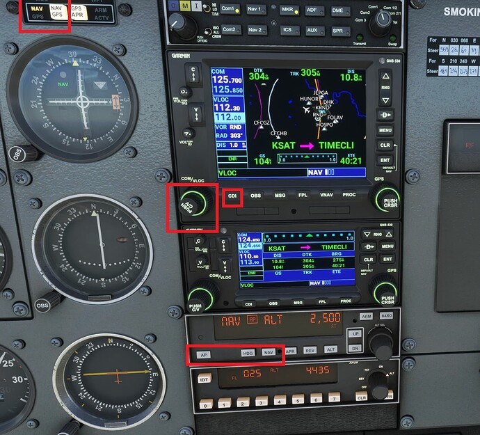 172 steam gauge nav panels