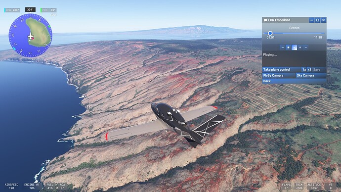 2024.12.04-17.00.00 - Flying over Lana'i at 3600 ft