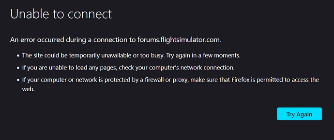 Cannot connect