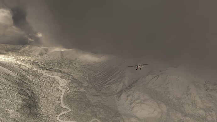 Hardee Field (1AK7) Under the snow