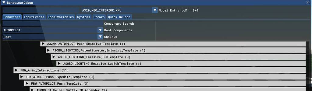 How to use the Behaviors window in Development Mode - Hardware ...