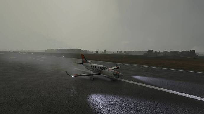 Filthy landing at LFBE