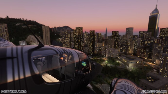 20220101 as china HONG KONG 10 ocean mountains city BEST Flight Simulator