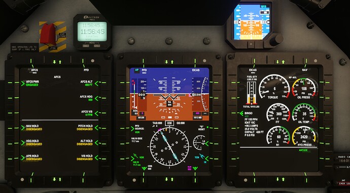 MFDs with autopilot