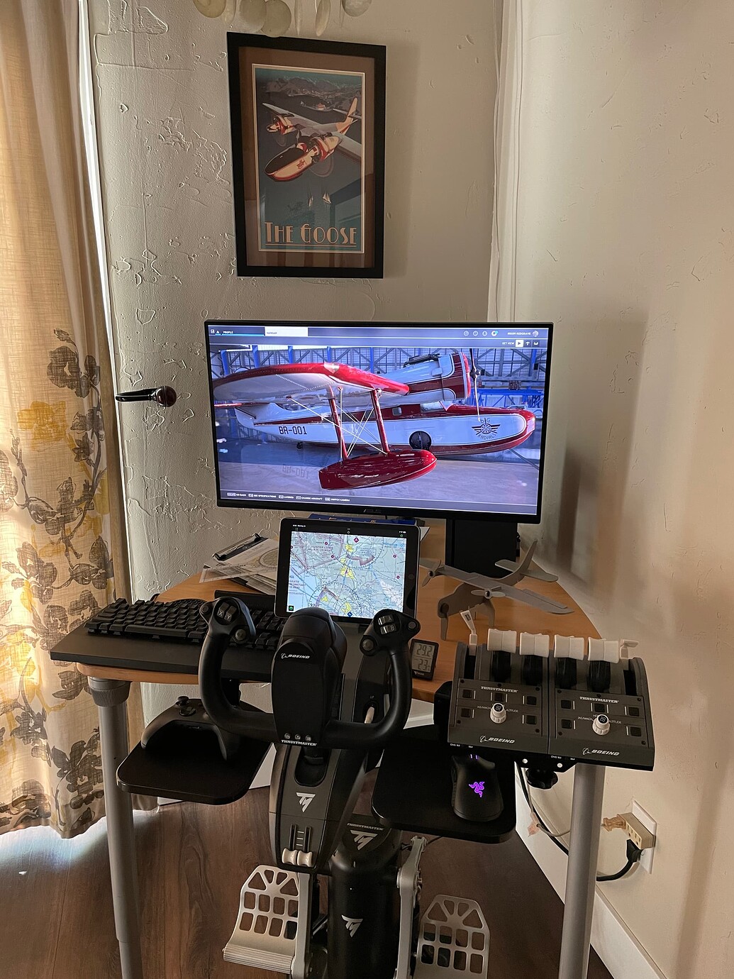 Yoke + Throttle Combo Thrustmaster Boeing Pack vs. Alpha