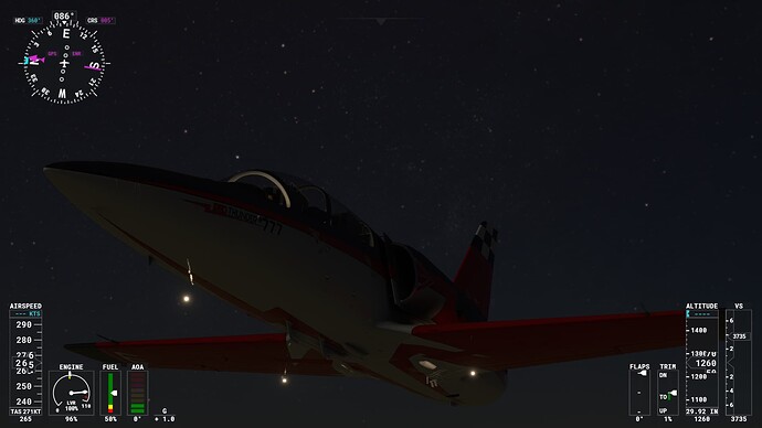 landing gear lights