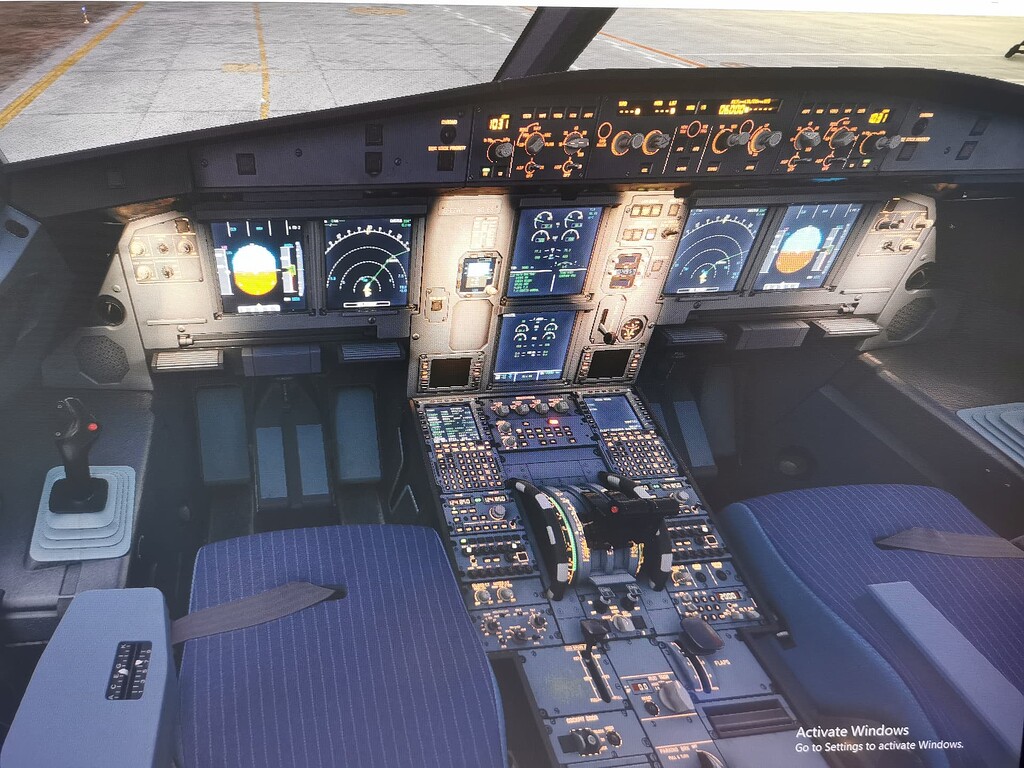 Brakes Released Airbus not moving Hardware & Peripherals