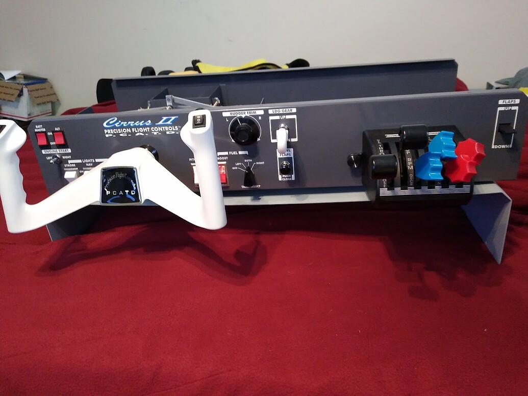 Force Feedback Yoke project 303 by JCSLOVE Home Cockpit Builders