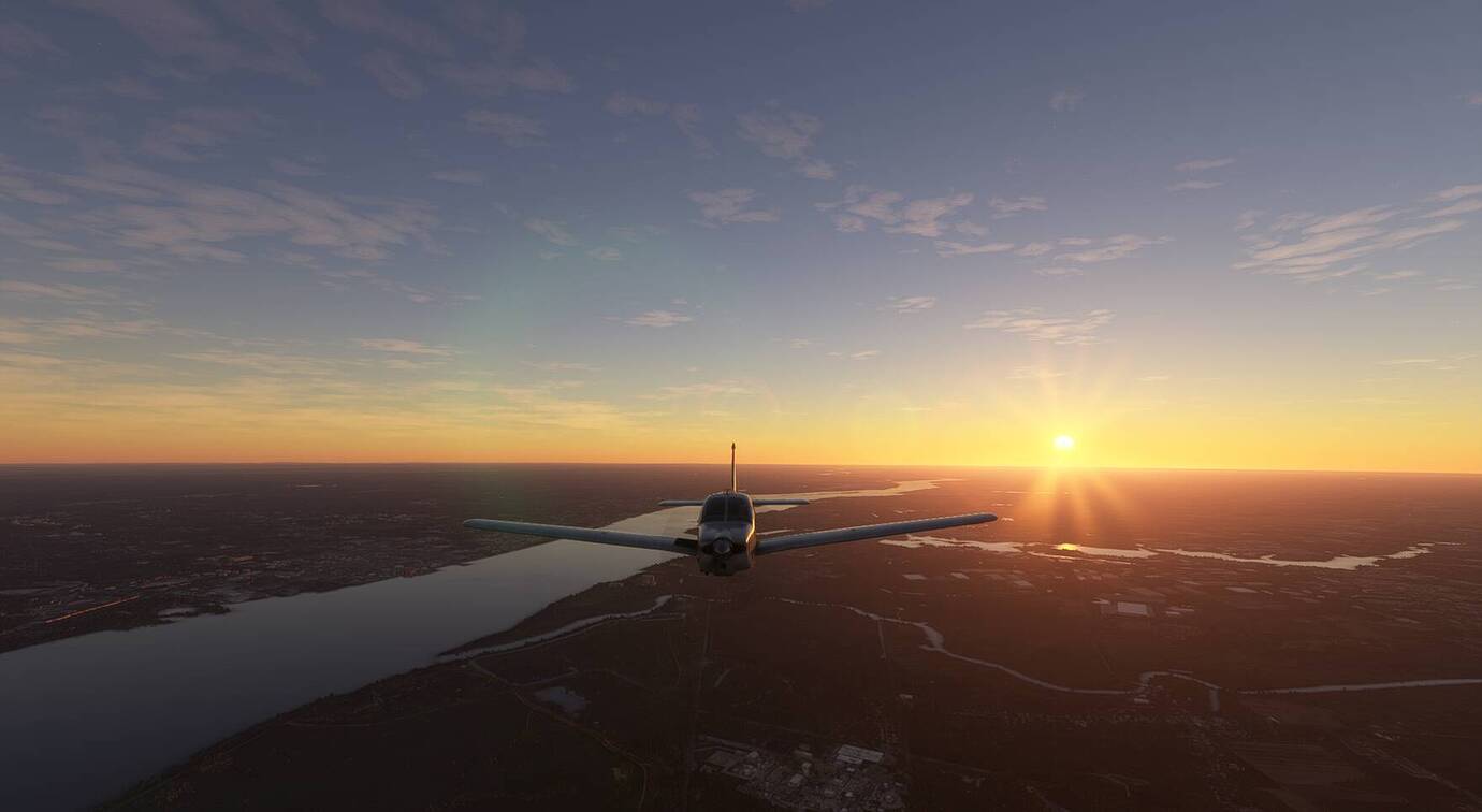 Post your sunrise Screenshots Microsoft Flight Simulator Forums