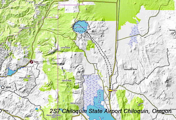 2S7 Chiloquin State Airport Chiloquin Oregon
