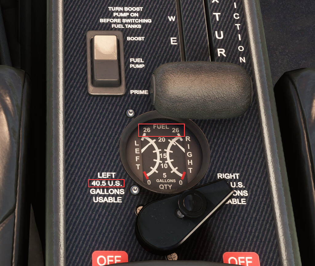 Cirrus SR22 Fuel Gauge Markings are inconsistent and incorrect
