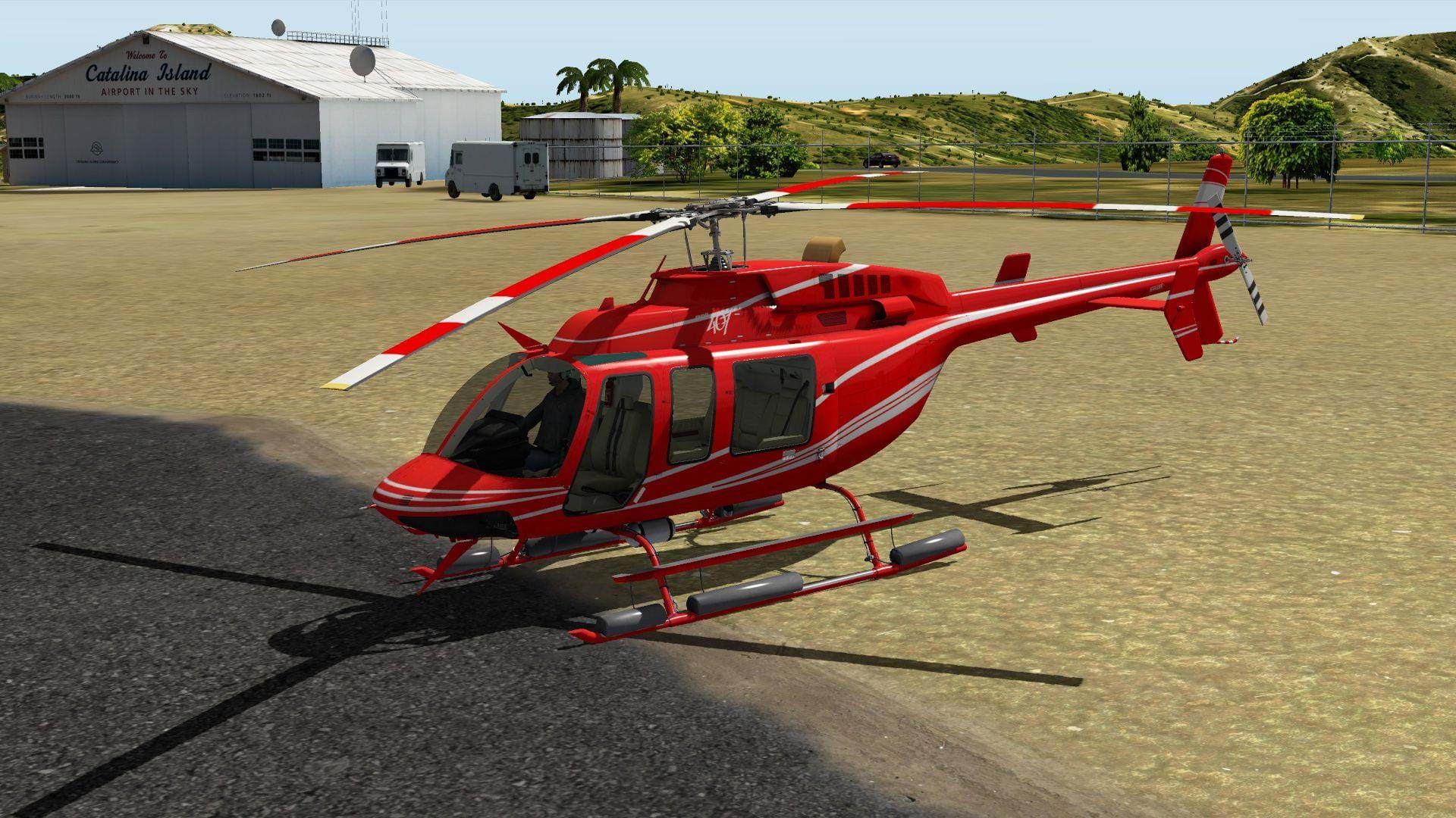 Flight Simulator now has a working helicopter add-on