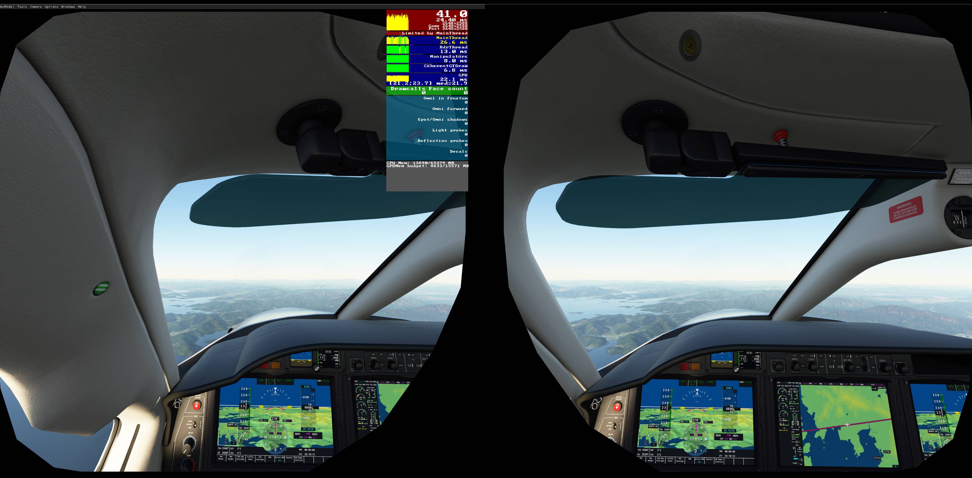 Massive fps/gpu usage drop when switching to VR - Virtual Reality (VR) - Microsoft  Flight Simulator Forums