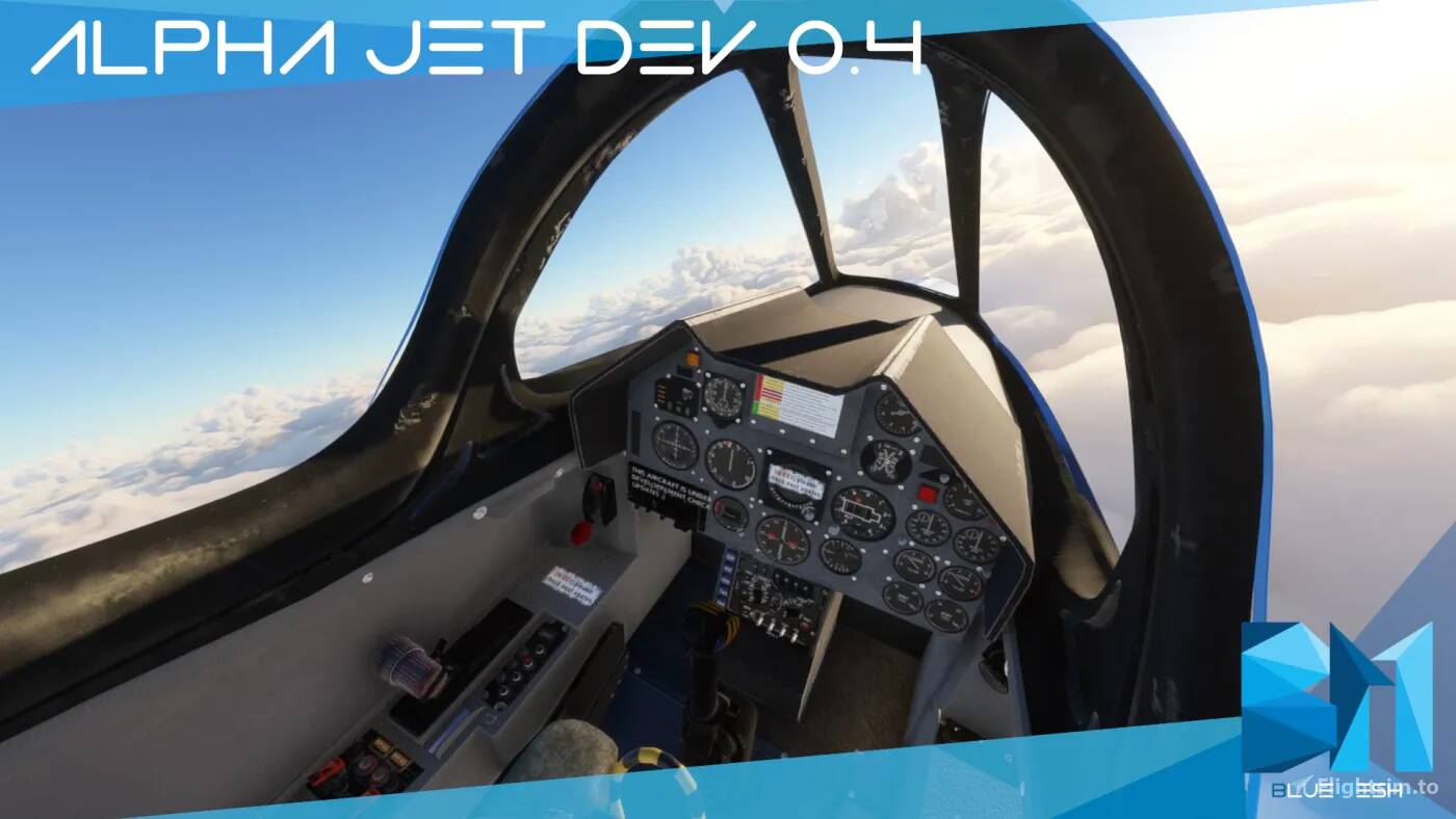 Dassault Dornier Alpha Jet by BlueMesh [Dev Version 0.4 of Feb 14, 2021