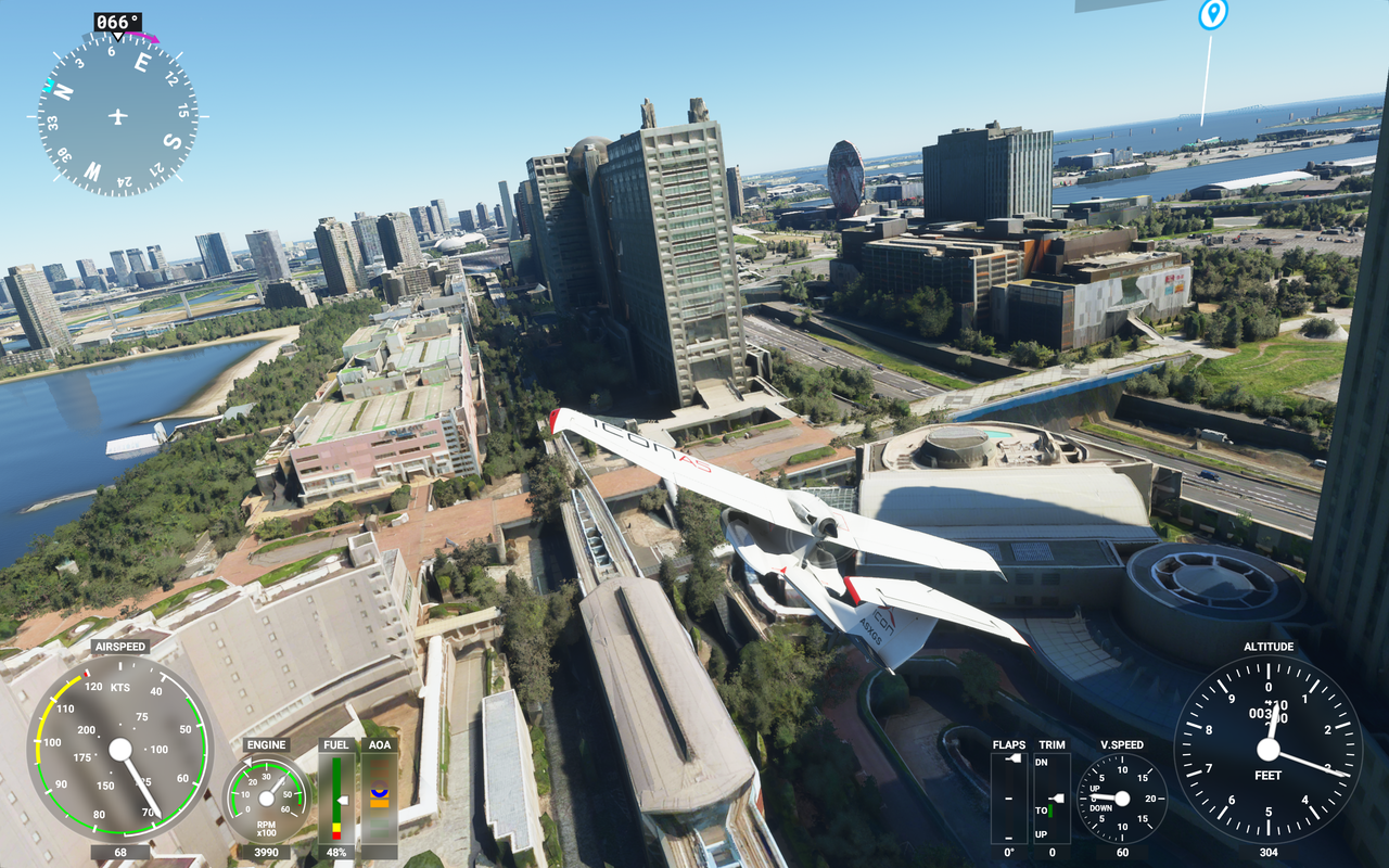 Japan update: Tokyo Center low altitude overfly - Screenshots ...