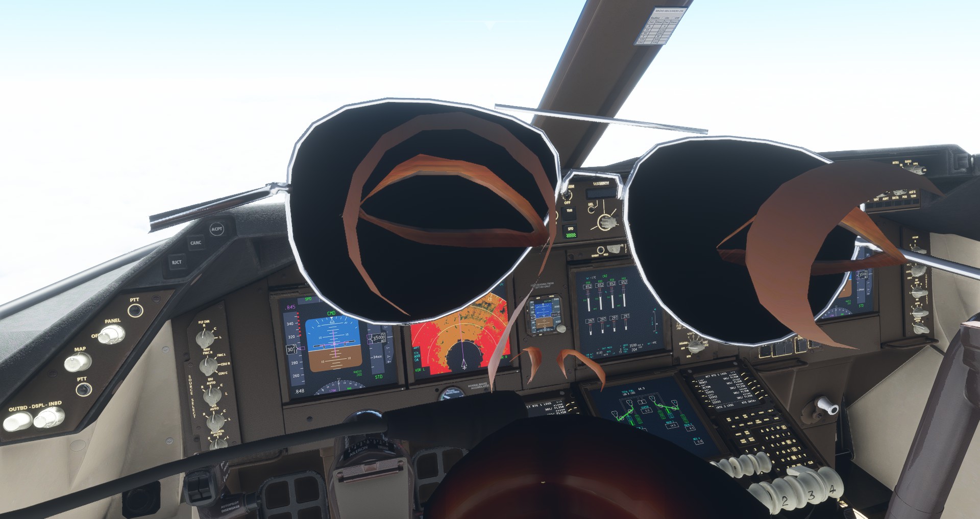 microsoft flight simulator 2015 and gaming goggles