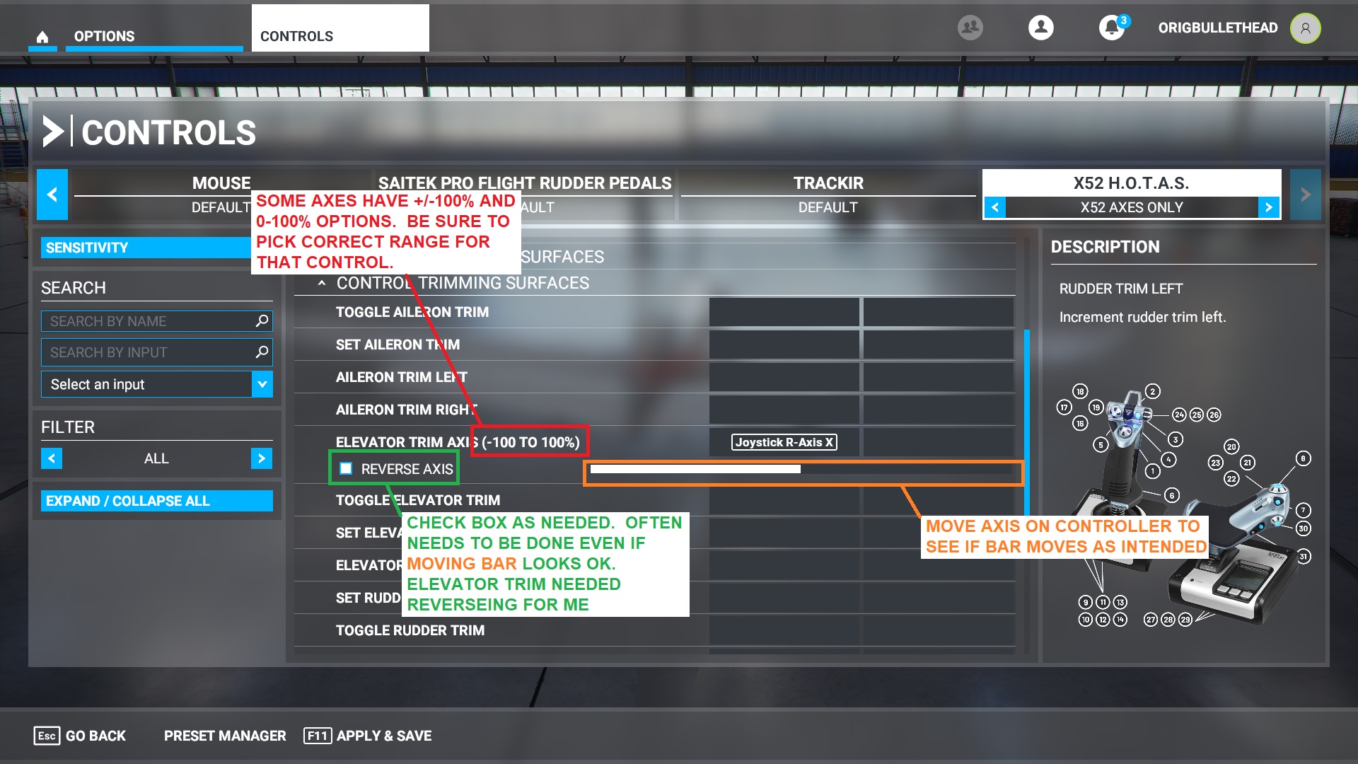 Flight Simulator 2020 - PS4 Controller Setup & Key Bindings 