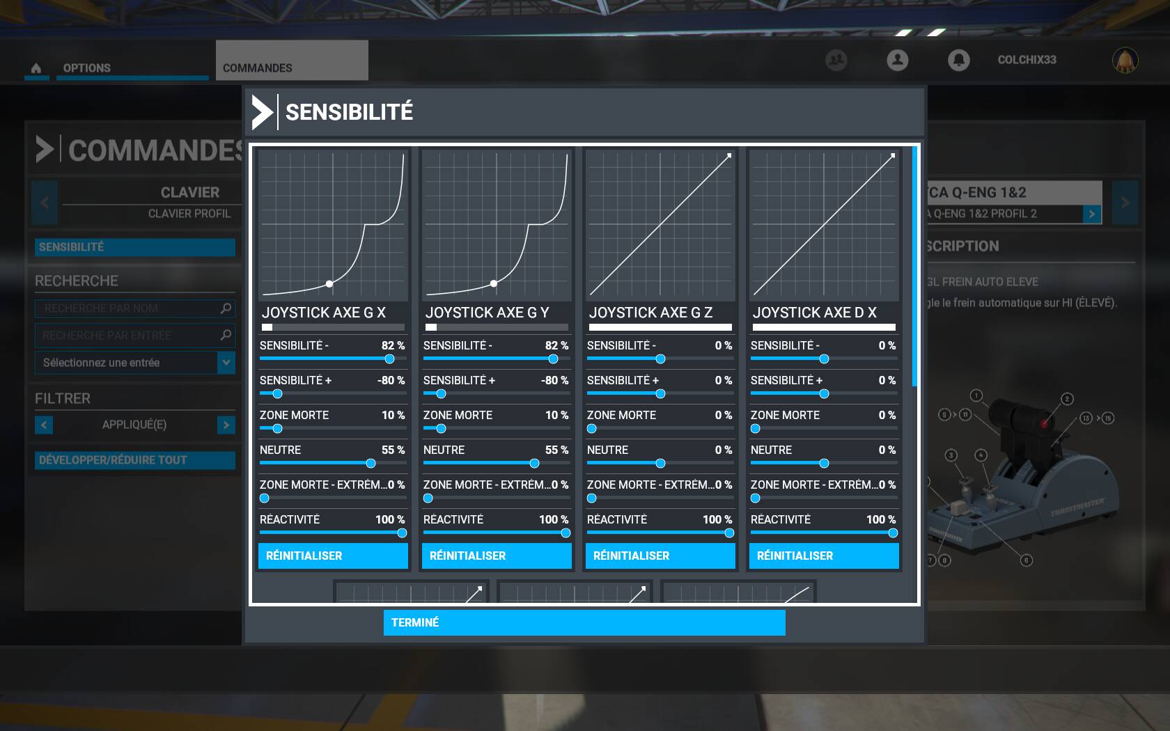 reset settings for fernbus simulator to default