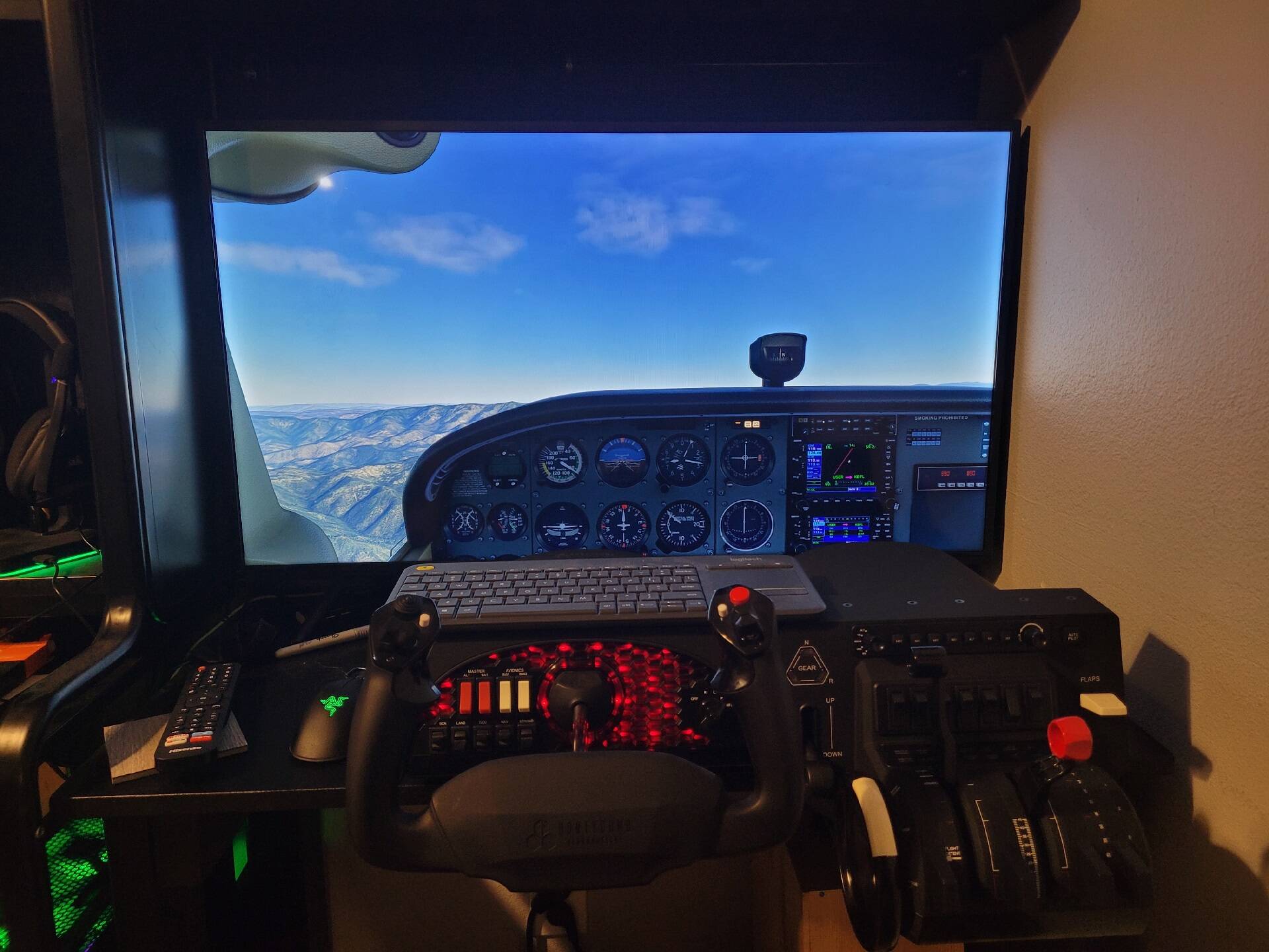 GA Panel for Android  Flight simulator, Flight simulator cockpit, Cockpit