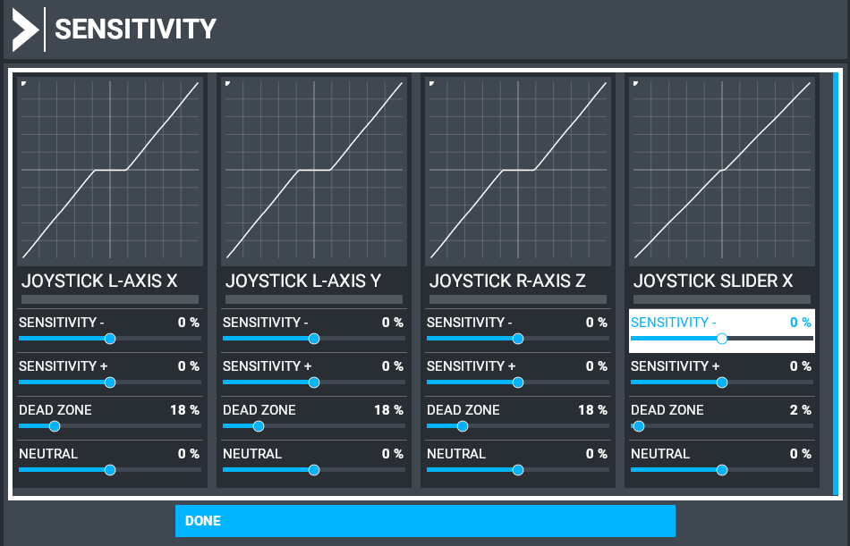 flight simulator x joystick settings