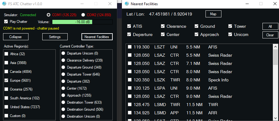 x atc chatter xplane 12