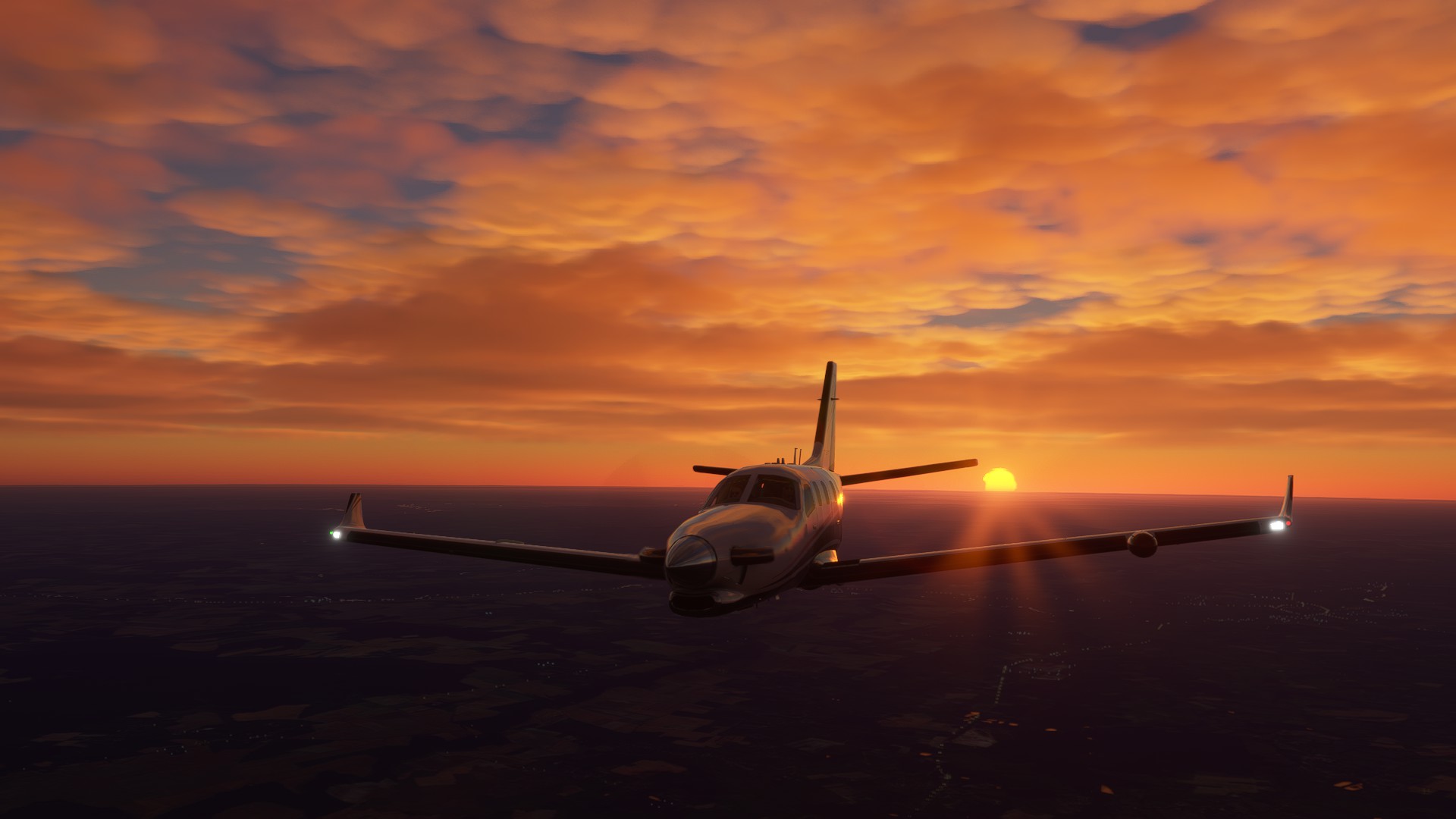 Night Arrival Paris (Le Bourget) R27 - Screenshots - Microsoft Flight ...