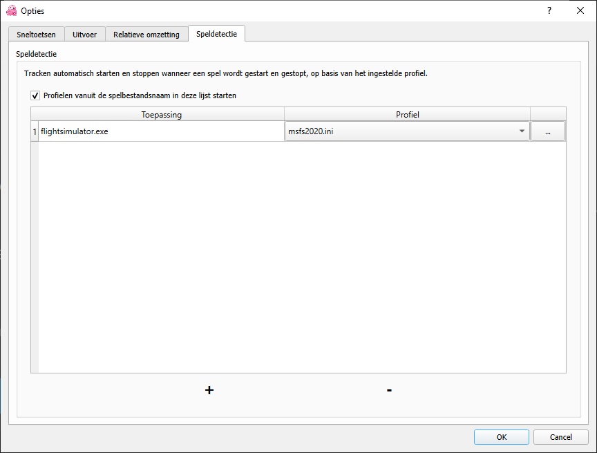Aitrack Opentrack Settings In Fs2020 Tools Utilities Microsoft Flight Simulator Forums