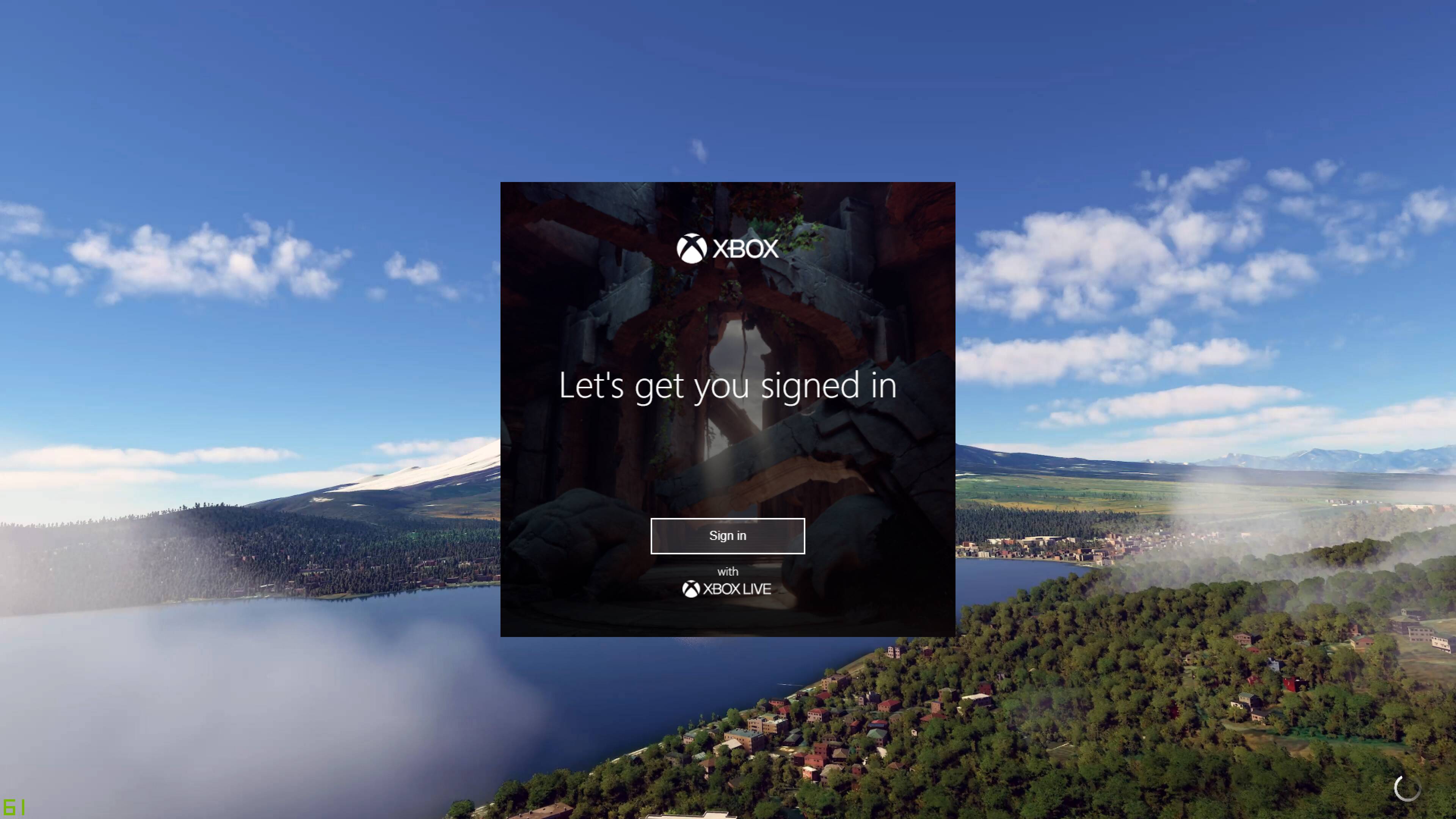 xbox cloud sign in