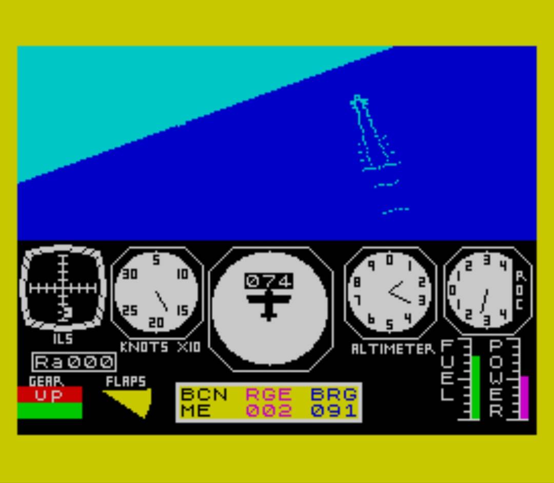 Can't run Microsoft Flight Simulator 2020? Play the 1982 version