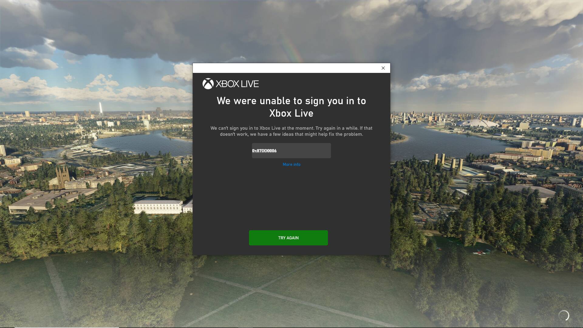 Не удалось войти в xbox live. Ошибка подключения к иксбокс лайв 80004005