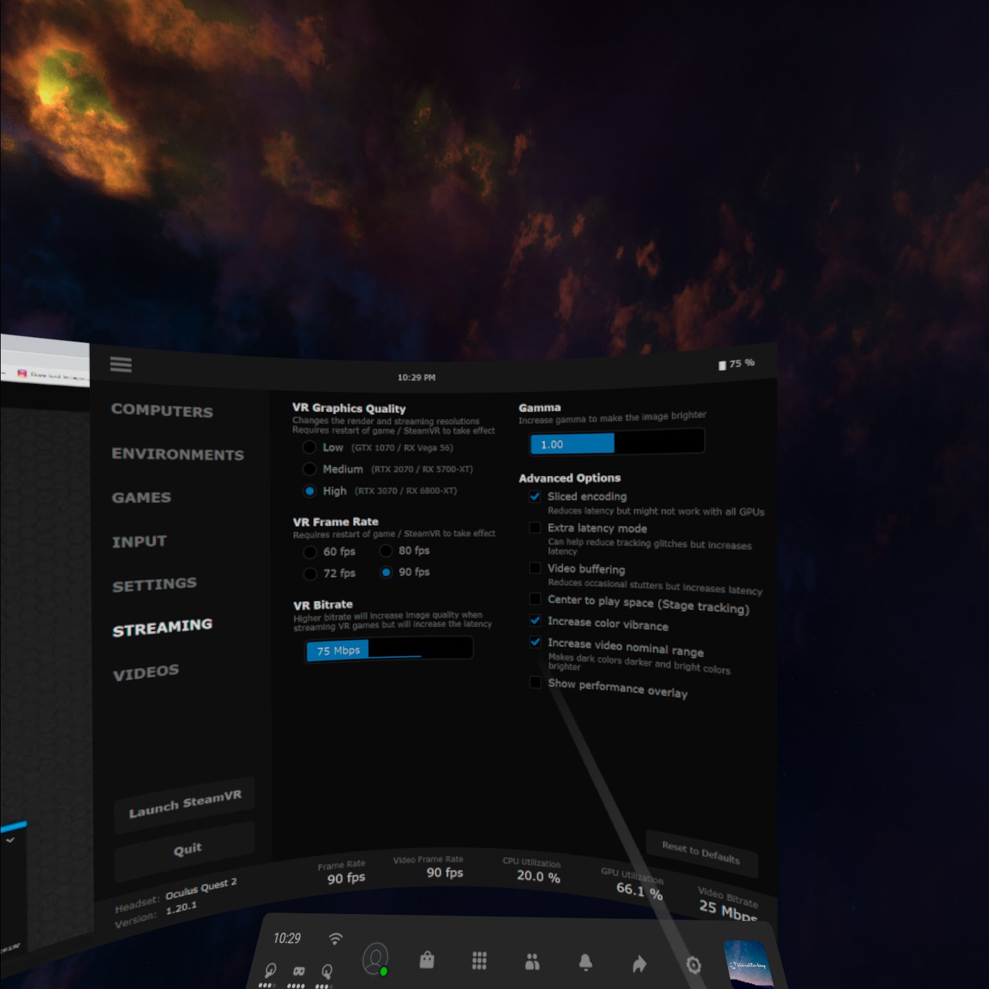 steam vr desktop zoomed in