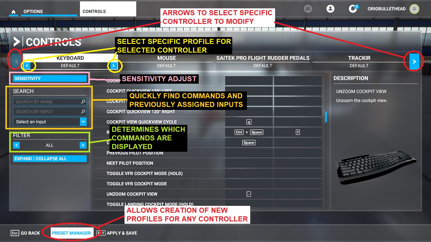HOW TO] Configuring Your Controllers Guide (Completed) - Hardware &  Peripherals - Microsoft Flight Simulator Forums