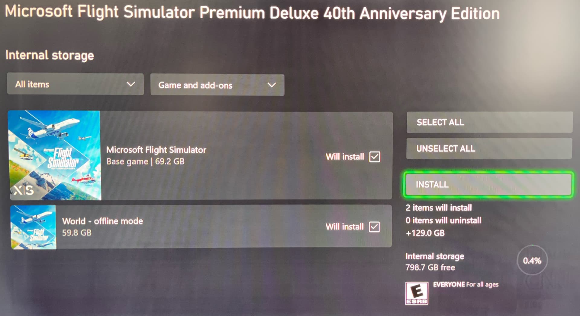 Download Xbox Microsoft Flight Simulator 40th Anniversary Deluxe Edition  Xbox One Digital Code