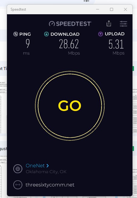 Network Speed test