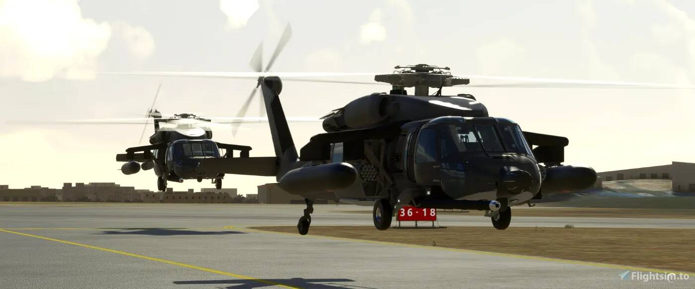 UH-60 Alaska Air National Guard Livery Pack (2X) By GHQST for Microsoft  Flight Simulator