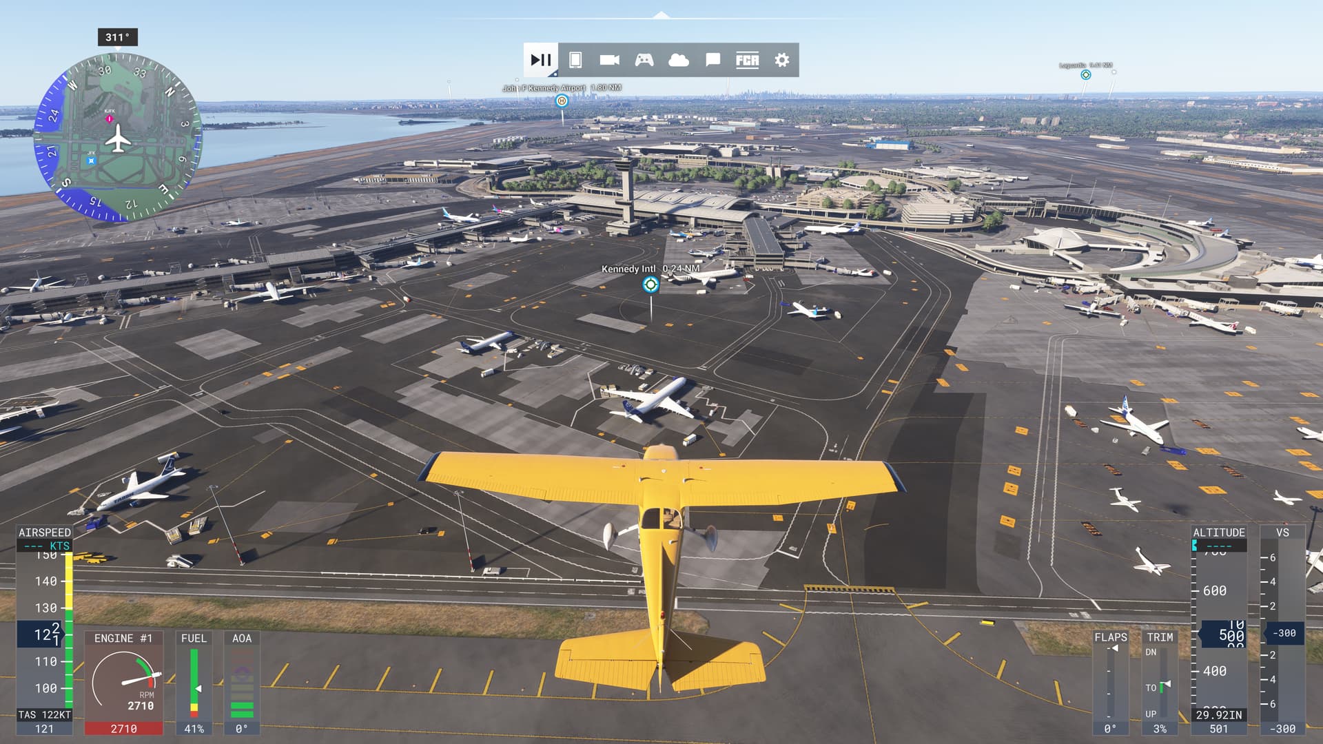 Are there any NEW simmers in MSFS 2024 with no Marketplace content