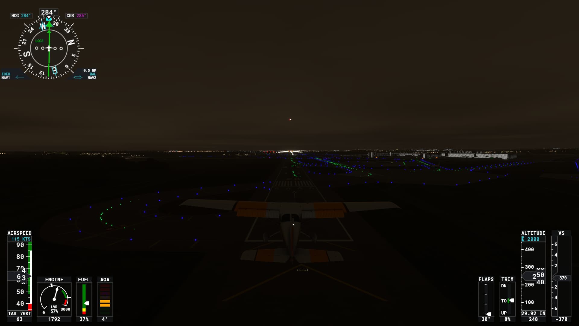 KBWI all runway lights are about 100ft AGL Airports Microsoft