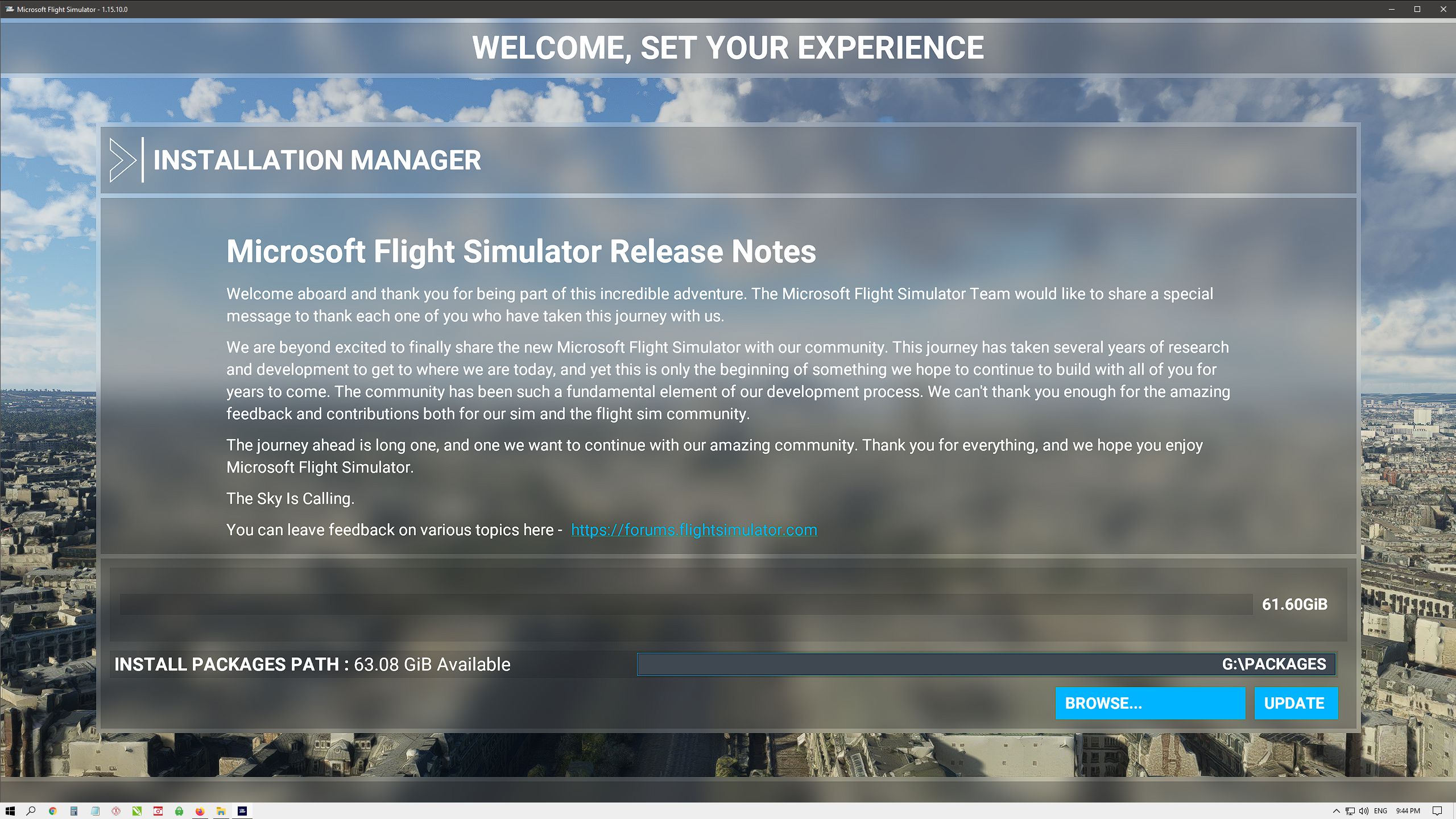 Microsoft Flight Simulator Massive File Size Revealed